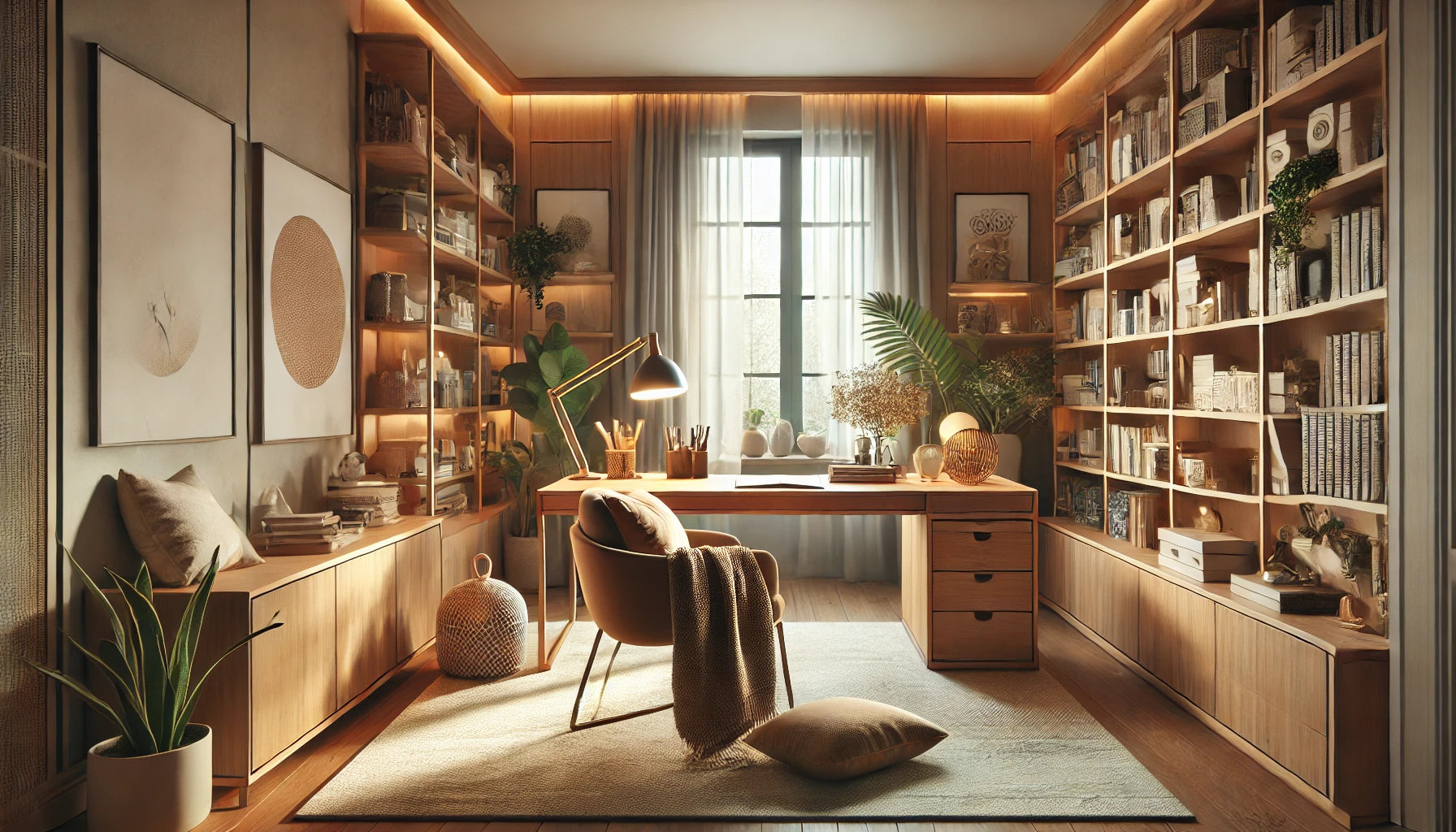 From Drab to Fab: Budget-Friendly Office Décor for a Cozy, Professional ...