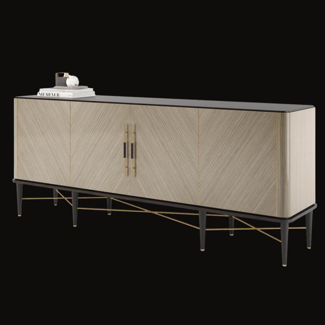 Modern Luxury Buffet Console – Elegant Storage for Sophisticated Spaces - Provance Decoration