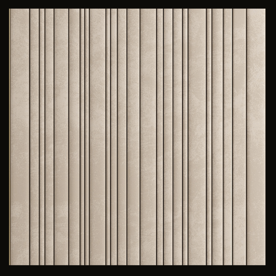 Modern Wall Cladding with Wood Veneer, Upholstery, and Stainless Steel – WC-012 - Provance Decoration