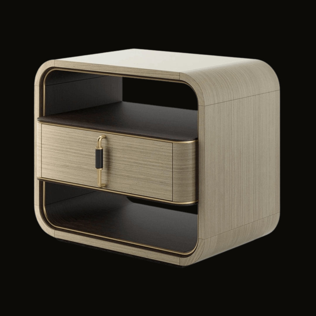 Modern Luxury Night Table with Drawer - Elegant Bedside Furniture - Provance Decoration