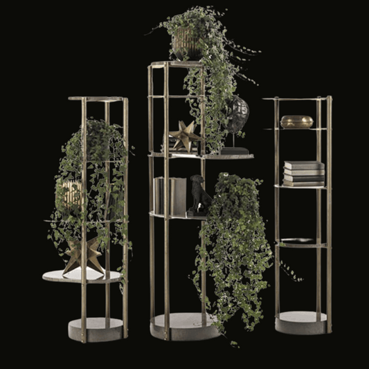 Modern Tiered Shelving Unit Collection - Provance Decoration