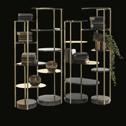 Modern Tiered Shelving Unit Collection - Provance Decoration