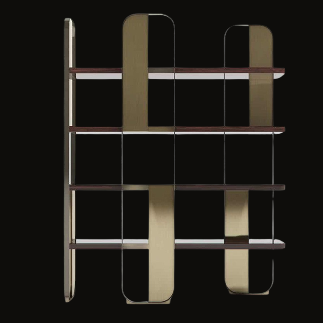 Modern Geometric Wall Shelving Unit – SU-052 - Provance Decoration