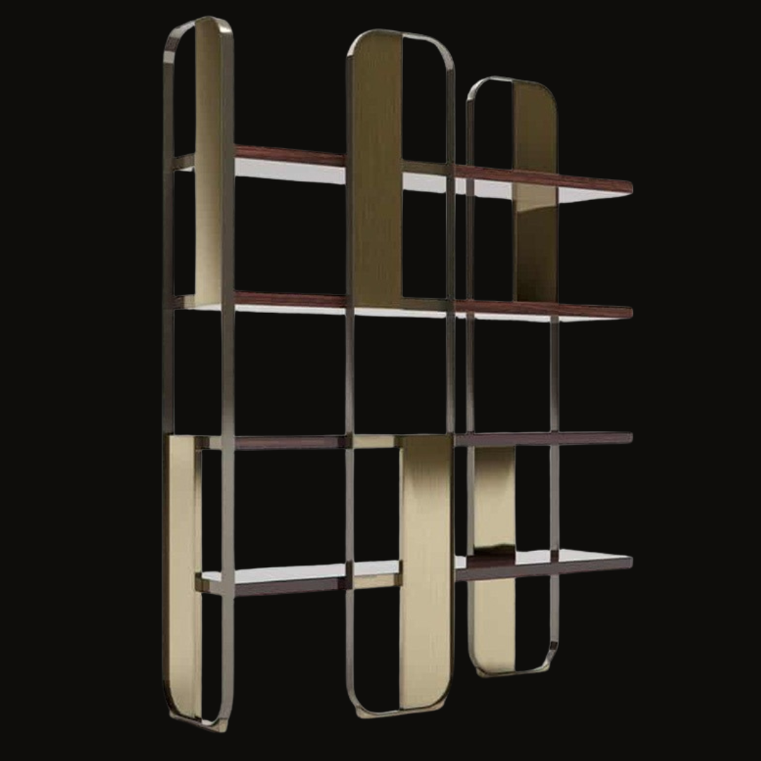 Modern Geometric Wall Shelving Unit – SU-052 - Provance Decoration