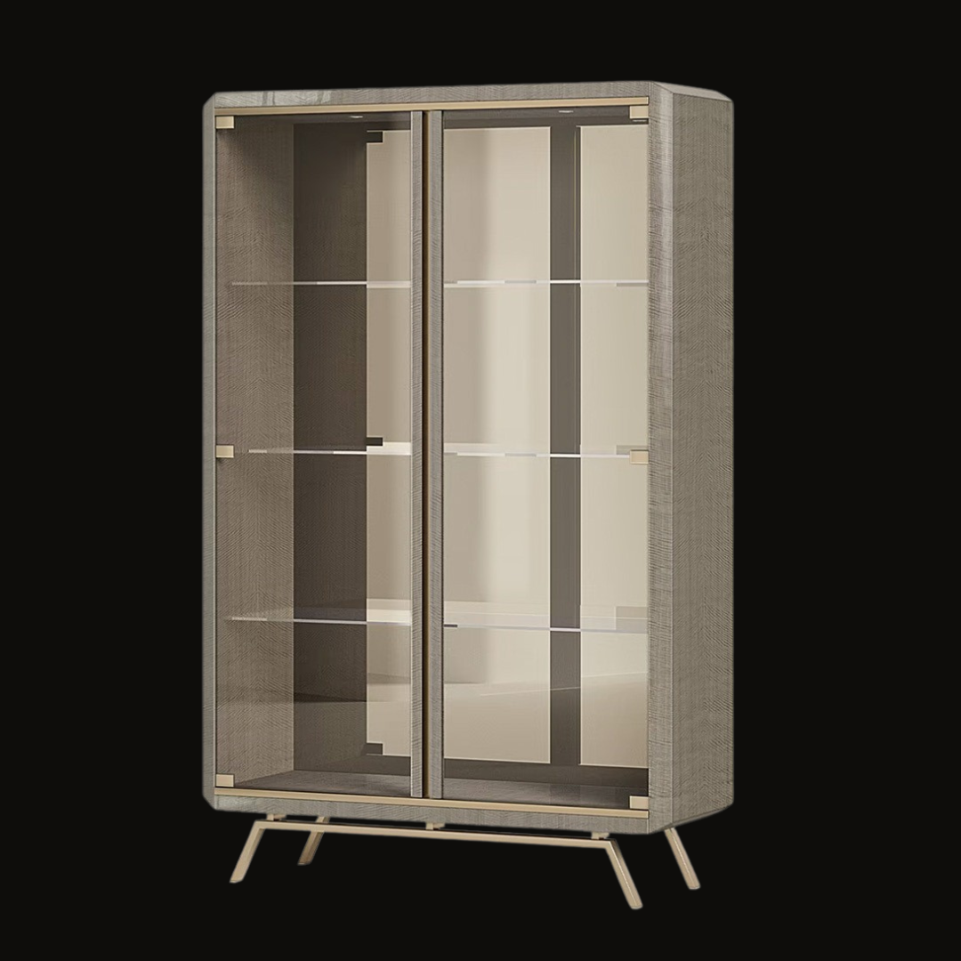 Modern Glass Display Cabinet – DC-046 - Provance Decoration