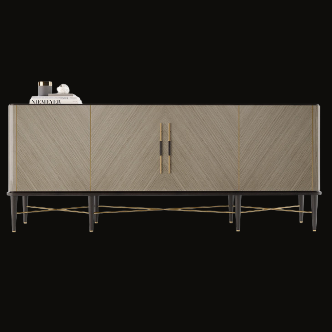 Modern Luxury Buffet Console – Elegant Storage for Sophisticated Spaces - Provance Decoration