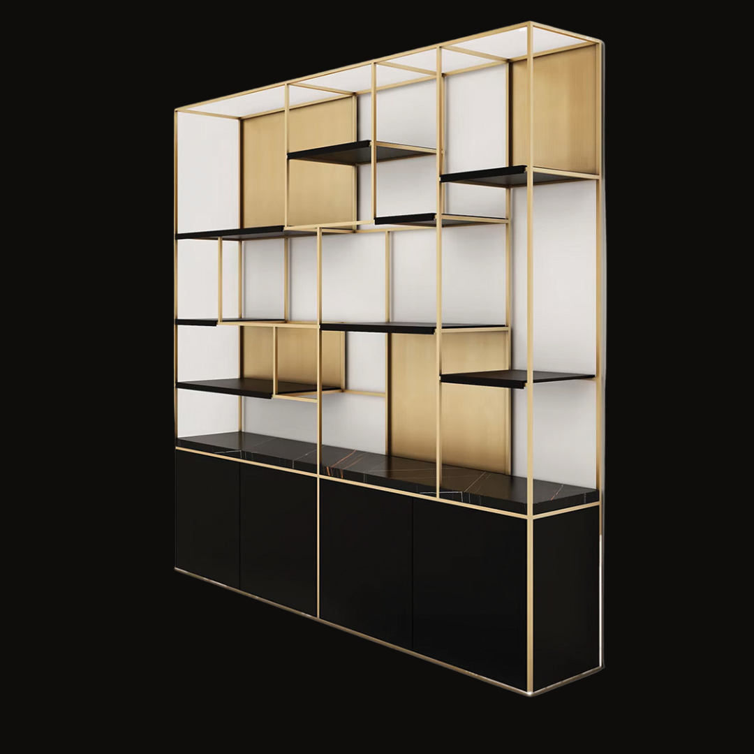 Modern Luxury Shelving Unit – SU-049 - Provance Decoration