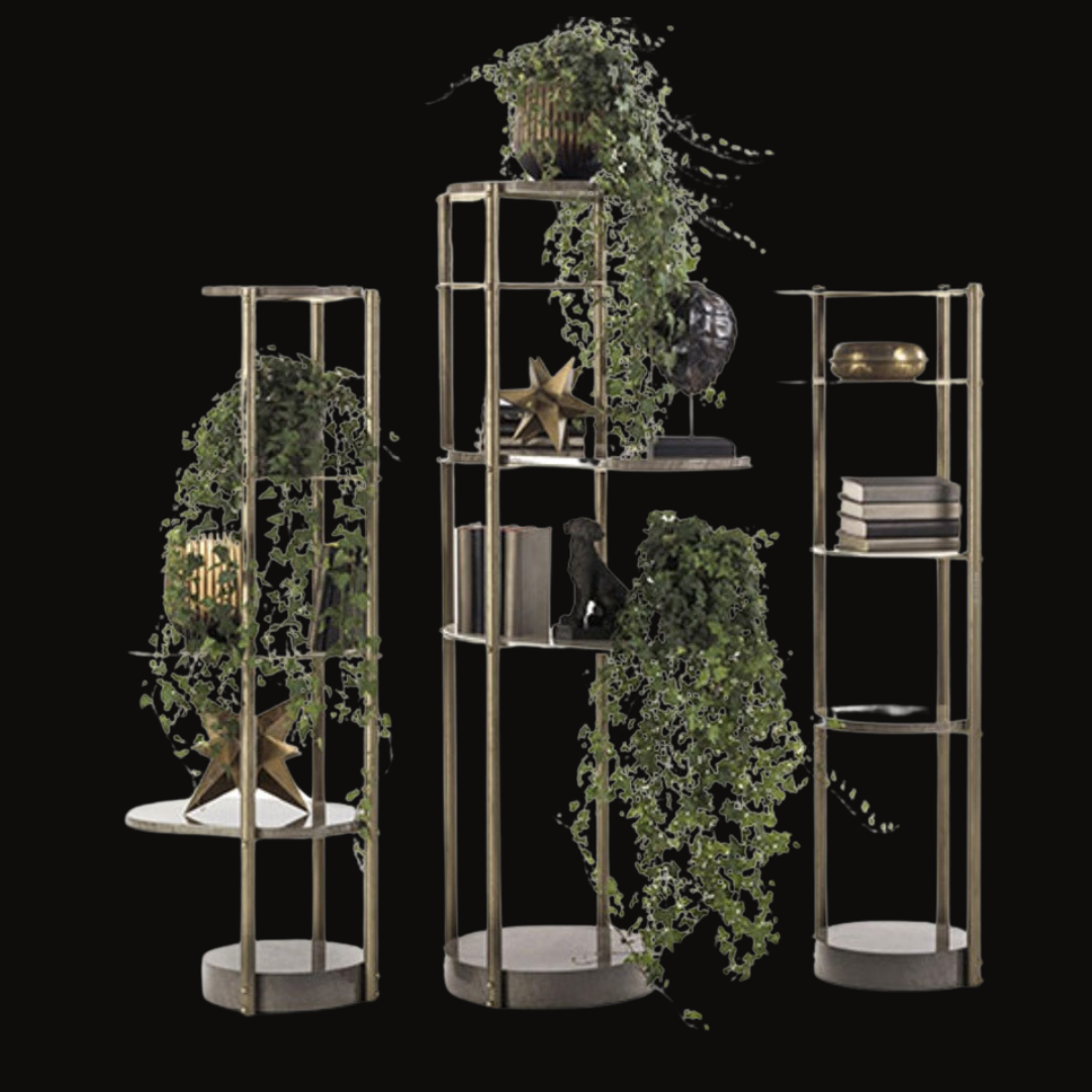 Modern Tiered Shelving Unit Collection - Provance Decoration