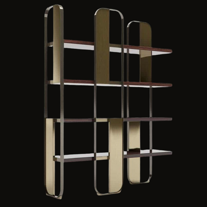 Modern Geometric Wall Shelving Unit – SU-052