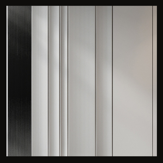 Modern Textured Wall Cladding with Black and Metallic Accents – WC-018